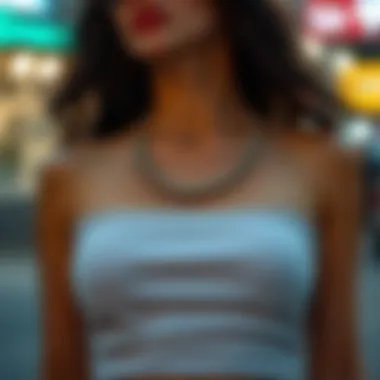 Creative styling tips for the bandeau tank