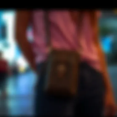 Versatile Bandolier crossbody phone case highlighting functionality