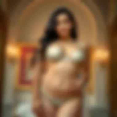 A visual representation of body positivity influenced by shapewear.