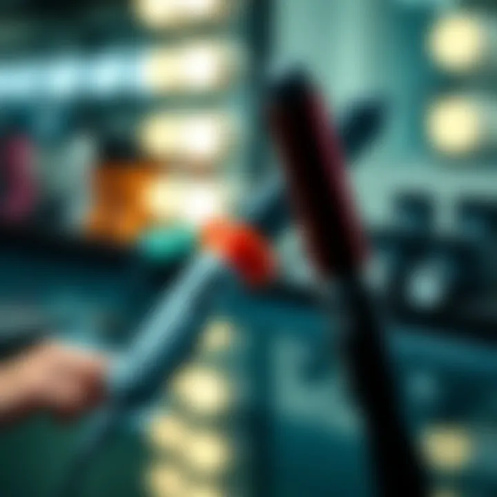 Eco-friendly features of modern silicone curling irons.