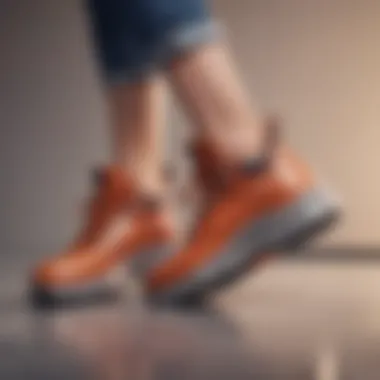 Ergonomic design in work shoes for pregnant individuals