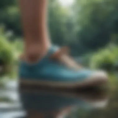 Eco-friendly water shoes made from sustainable materials