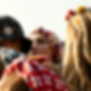 Vibrant headbands showcasing various patterns and textures