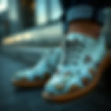 Tips for styling with paisley shoelaces