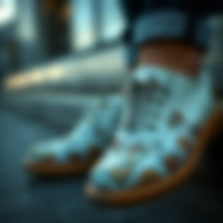 Tips for styling with paisley shoelaces