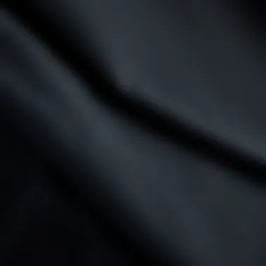 Close-up of fabric textures suitable for tunic dresses