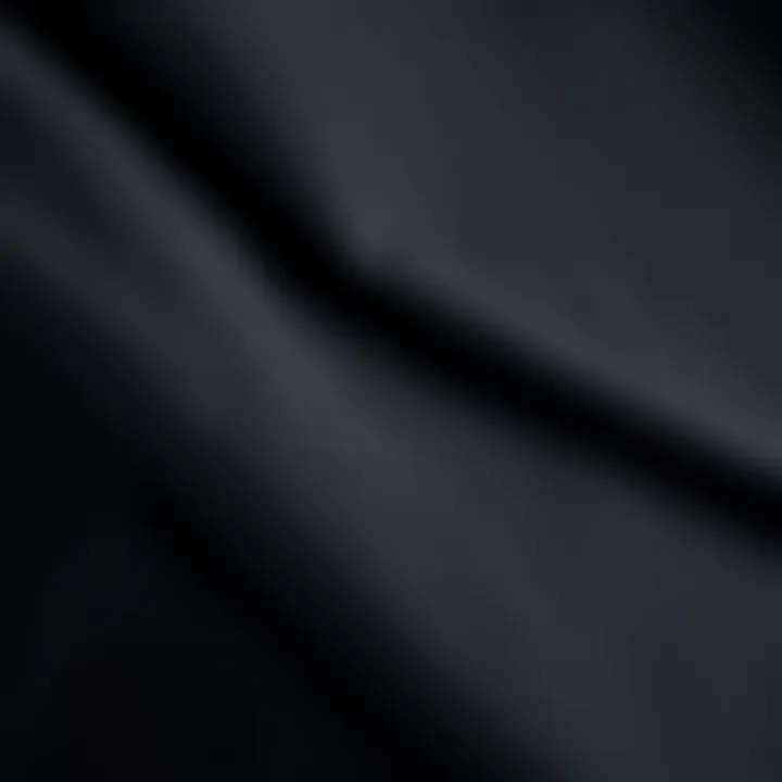 Close-up of fabric textures suitable for tunic dresses