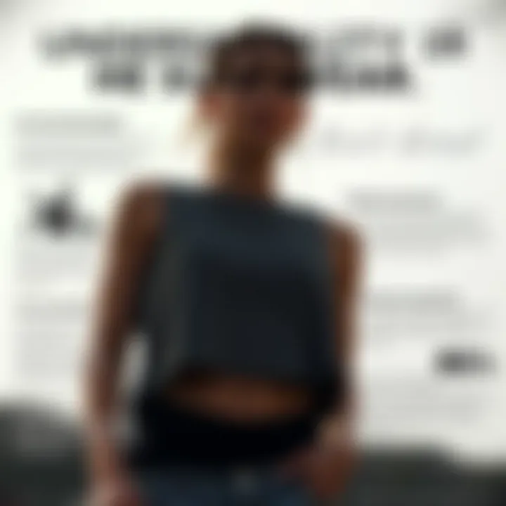 An infographic illustrating the environmental impact of knitwear production.