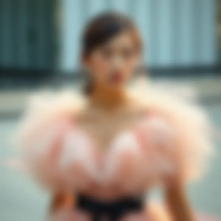 Sustainable fashion garments incorporating tutu tulle