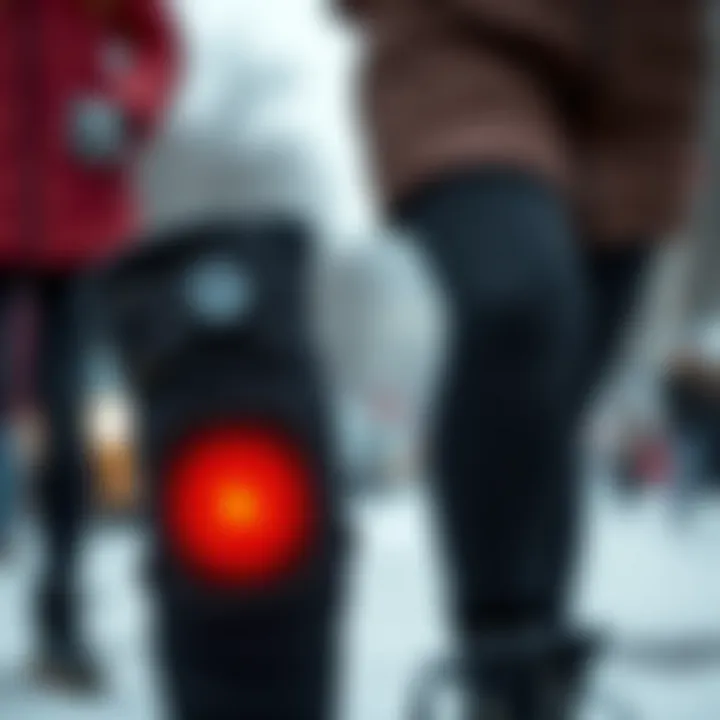 Functional features demonstrating heat settings and controls