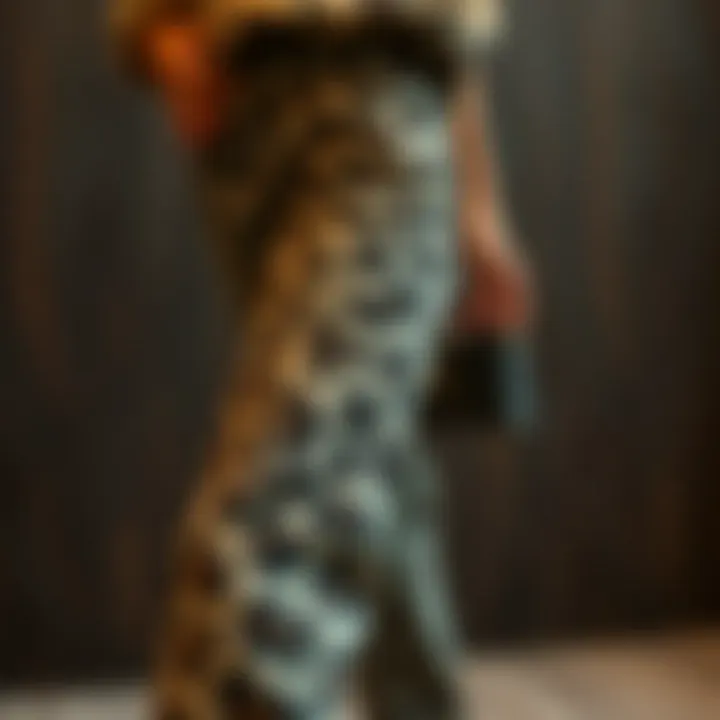 Eco-Friendly Choices: Sustainable Materials in Fashion Sustainable materials used in the making of leopard print patch jeans