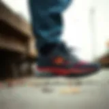 Showcasing the stylish design of Merrell non-slip shoes