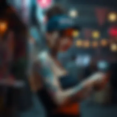 Artistic representation of temporary arm sleeve tattoos showcasing vibrant designs