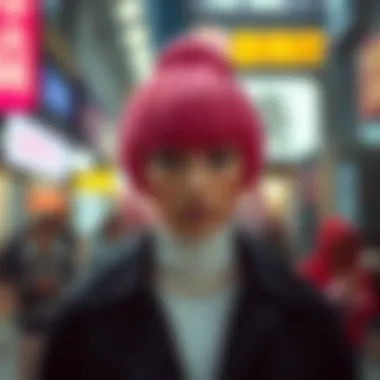 Cultural significance of hot pink wigs in modern fashion