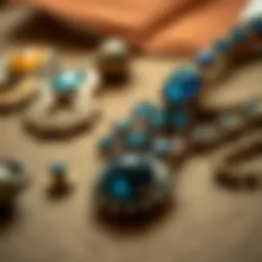 Craftsmanship of Body Jewelry Materials Close-up of materials used in body jewelry craftsmanship