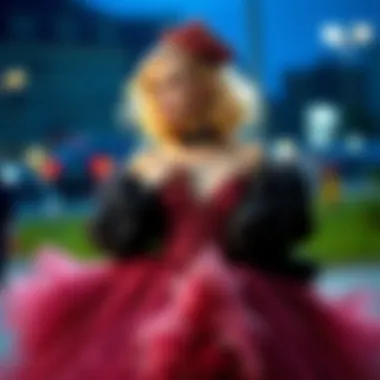 Modern styling techniques featuring big petticoats