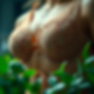 Eco-friendly materials used in the production of super size bras, emphasizing sustainability.