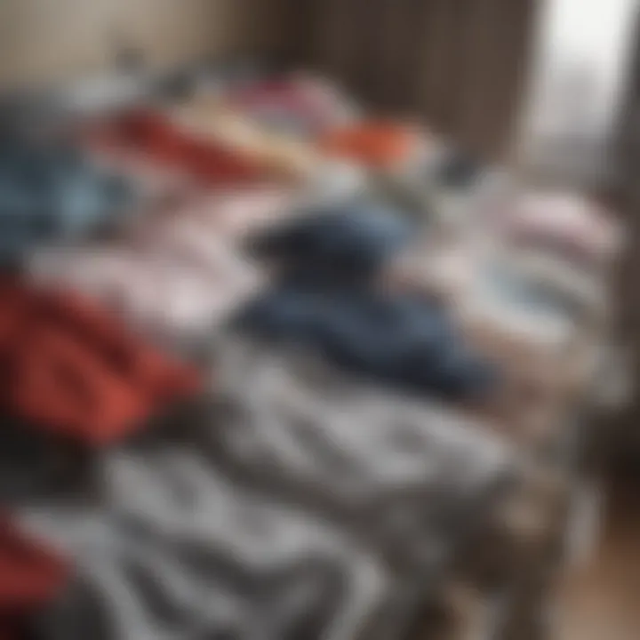 Different types of underwear organizers displayed